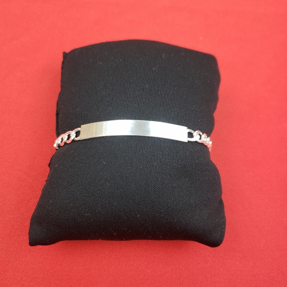 925 sterling silver mens bracelet - Picture 12 of 15